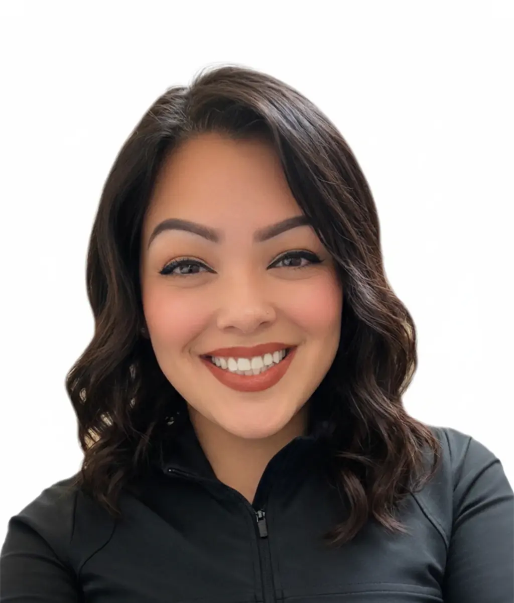 woman posing for headshot